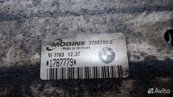 Радиатор интеркулера BMW 3 E46, 2003