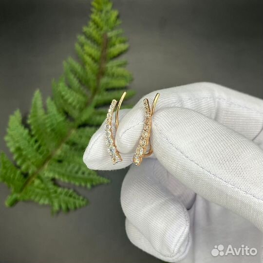 Золотые Серьги 585* 1,86гр
