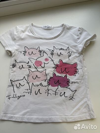 Футболка на девочку 1-2 года