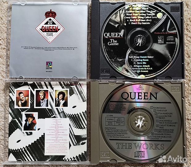 Queen фирменные диски США и Великобритания