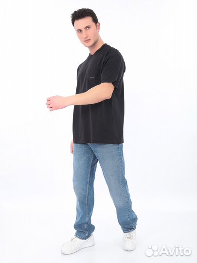 Футболка мужская черная Calvin Klein Jeans