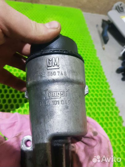 Корпус масляного фильтра Opel corsa D