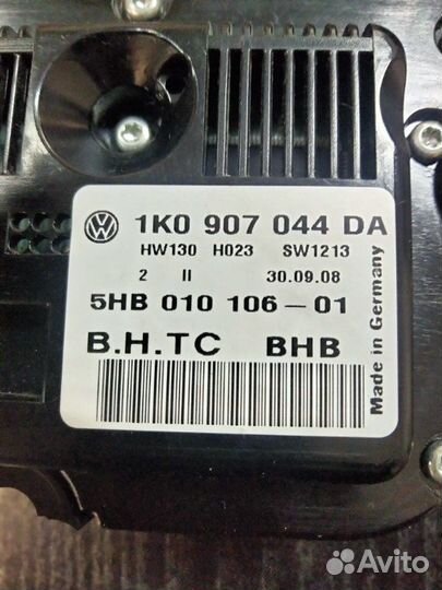 Блок управления климат-контролем Volkswagen Golf 5