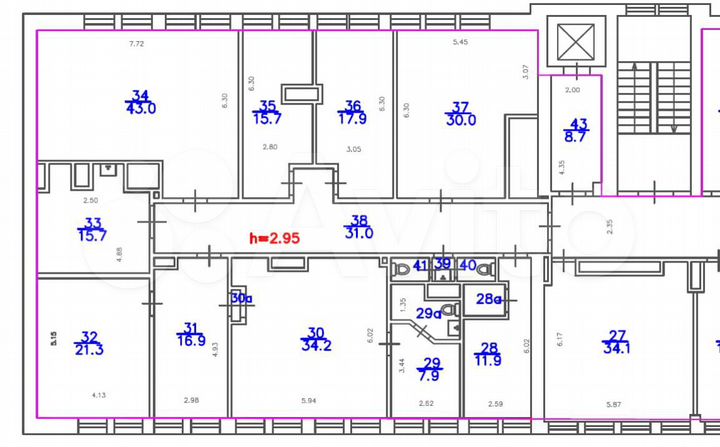 Сдам офисное помещение, 254 м²