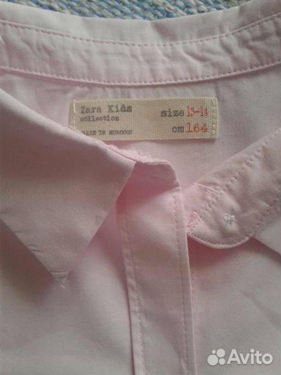 Рубашка Zara для девочки