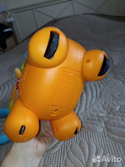 Лошадка каталка с ручкой