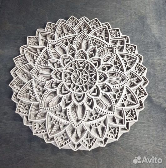 Мандала из дерева