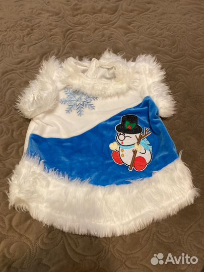 Карнавальный костюм снеговик