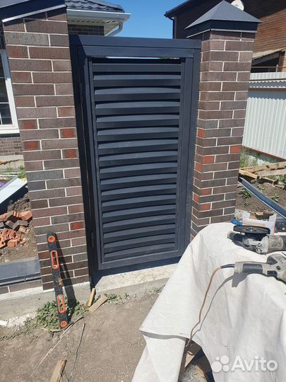 Установка забор и навесы