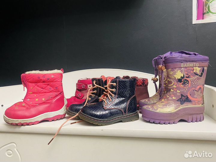 Сапоги для девочки