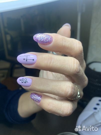 Маникюр с покрытием гель лак