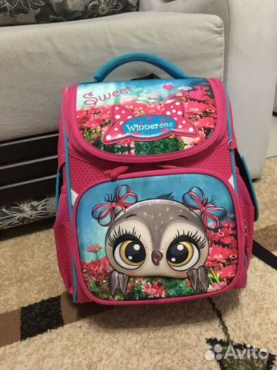 Рюкзак школьный для девочки бу