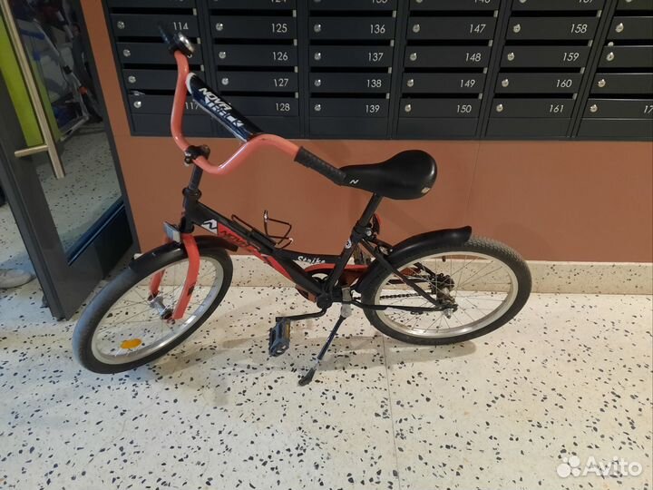 Детский велосипед novatrack strike 20