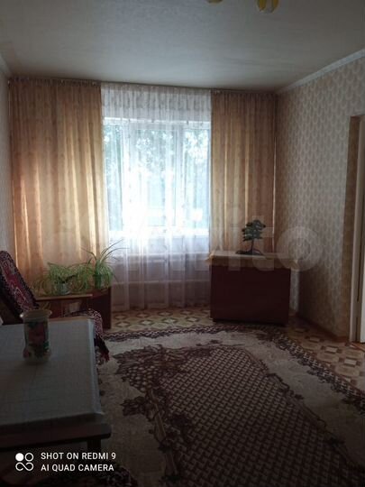 3-к. квартира, 60 м², 1/2 эт.