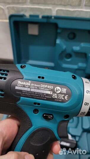 Аккумуляторный шуруповерт makita DDF453SYE LXT 18V