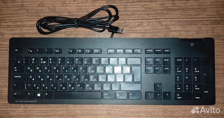 Клавиатура USB HP TPC-S001K черная