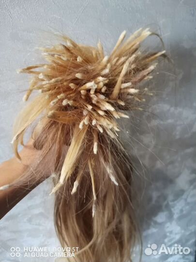 Волосы для наращивания натуральные бу