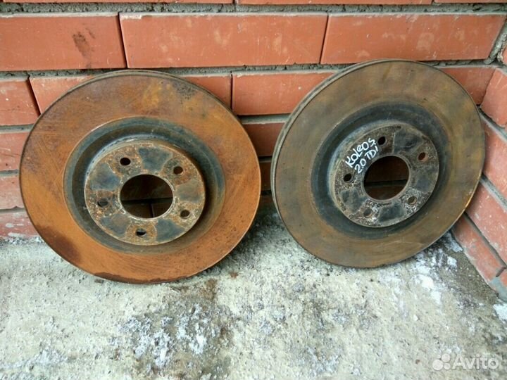 Диски тормозные Renault Koleos