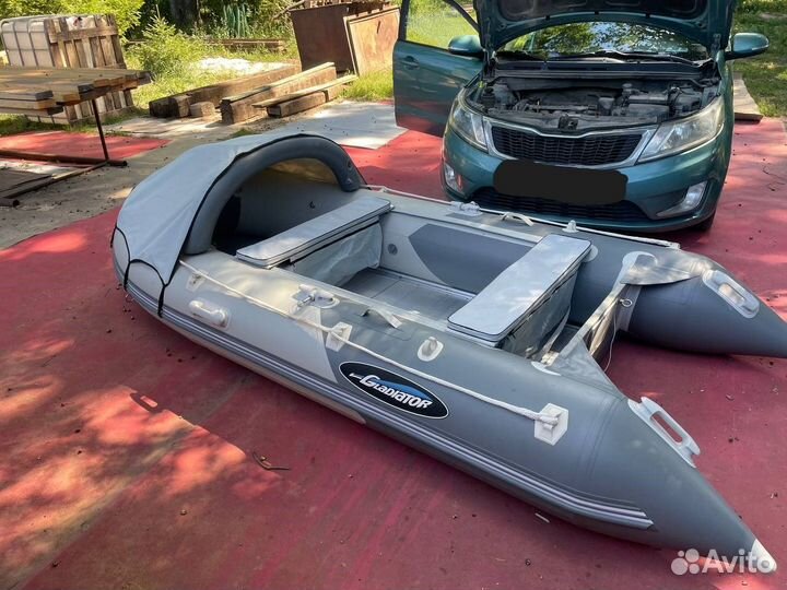 Лодка Gladiator c330al в идеале