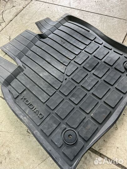 Коврики салона skoda kodiaq
