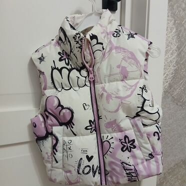 Жилетка для девочки 128 футурино