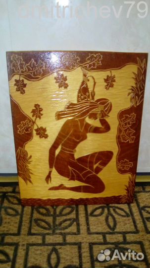 Панно, дерево 