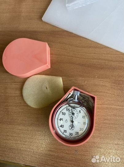 Секундомер агат СССР, новый с хранения