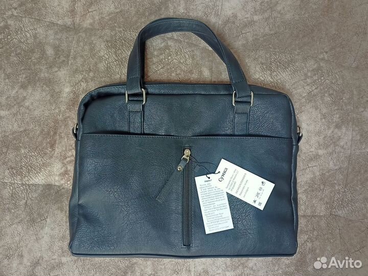 Мужская сумка/сумка для ноутбука эко кожа новая