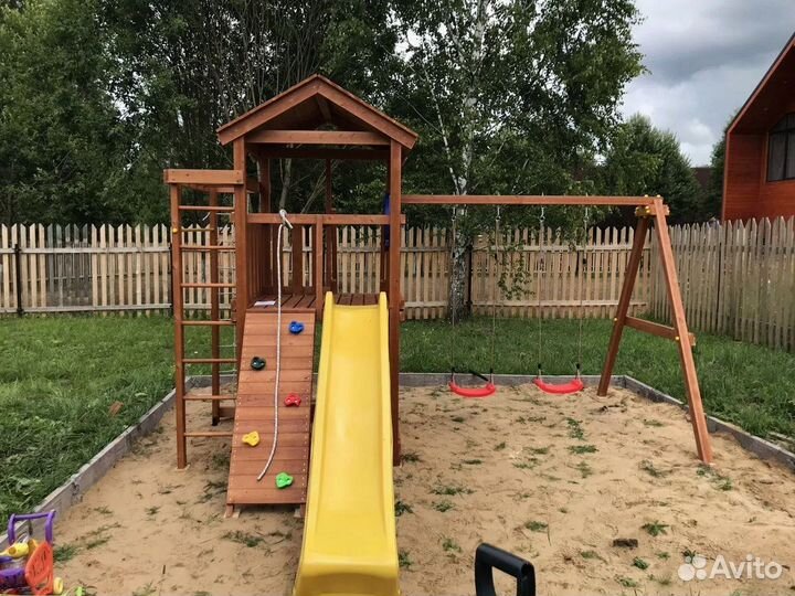 Детская уличная площадка бесплатная доставка