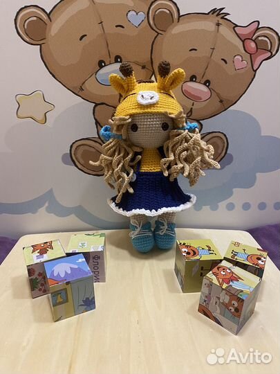 Кукла амигуруми