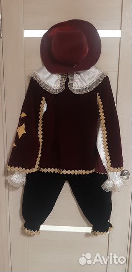 Карнавальный костюм мушкетера для мальчика