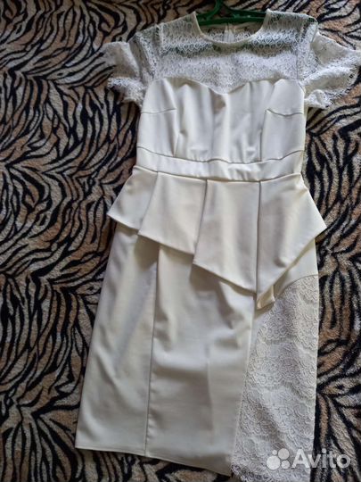 Свадебное платье короткое