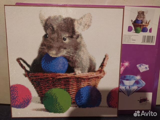 Картина стразами