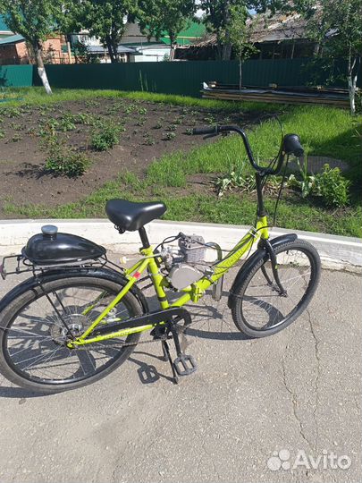 Веломопед дырчик f80