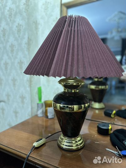 Винтажная настольная лампа