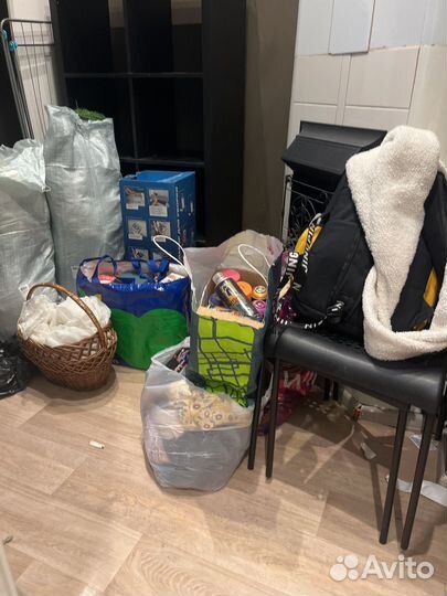 Пакет с вещами