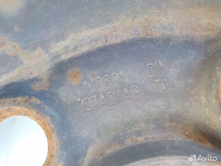 Диск штампованный штамп Шкода Октавия Тур R16