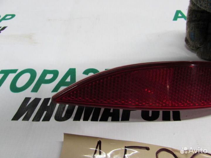 Отражатель в бампер задний левый для Renault Fluen