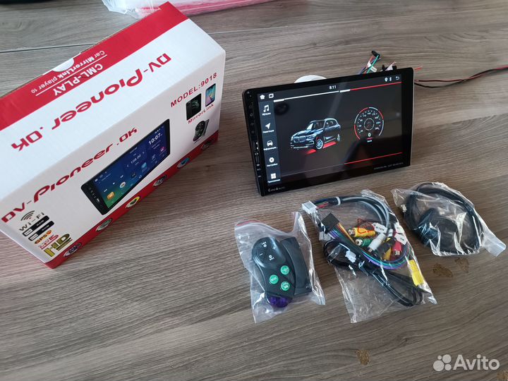 Магнитола Pioneer Android 2din 9 дюймов (2 x 32)