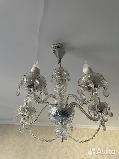 Люстра хрустраль