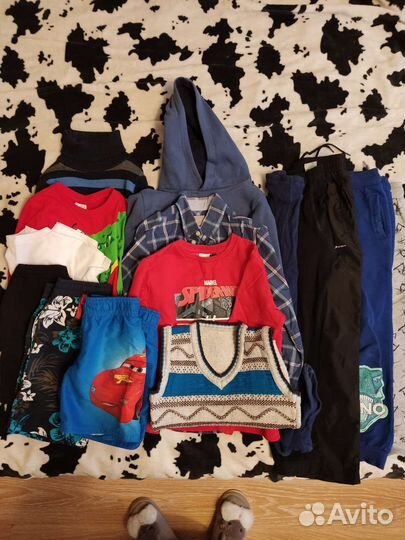Детские вещи пакетом на мальчика 5 6 лет
