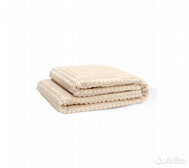 Плед GoodNight Велсофт Velvet 200х220, бежевый