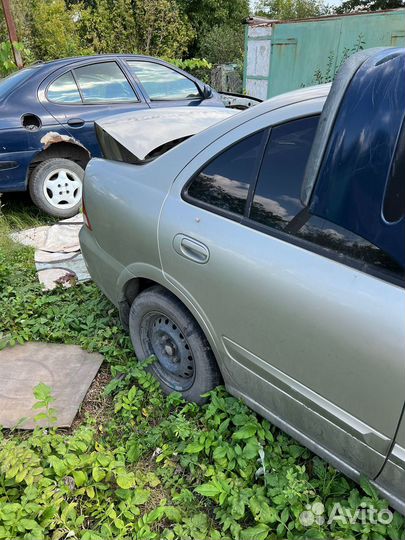 Заднее левое крыло nissan almera classic