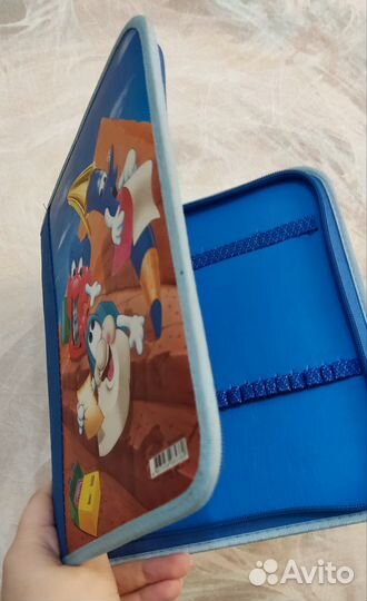 Папка школьная, бу