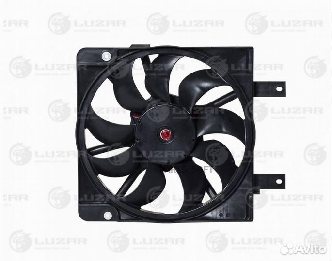 Вентилятор двигателя Лада 2170-72 Приора (с кожухо