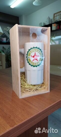 Коробка подарочная деревянная Собственная мастерск