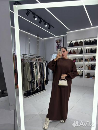 Мусульманское платье теплое