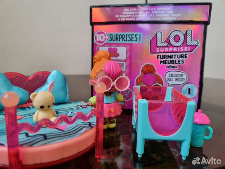 Lol Furniture Neon спальня игровой набор с куклой