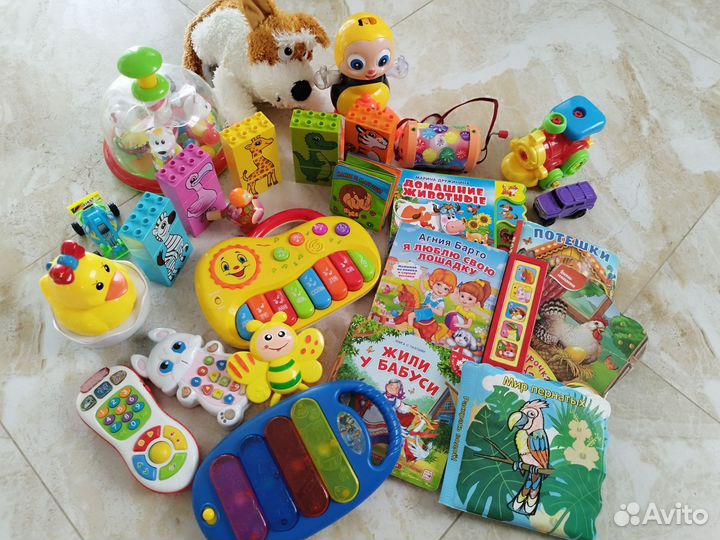 Развивающие игрушки от 1 года пакетом