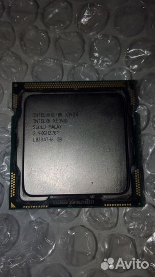 Процессор Xeon x3430